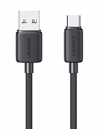 USAMS καλώδιο USB-C σε USB US-SJ688, 3A, 480Mbps, 1m, μαύρο SJ688USB01