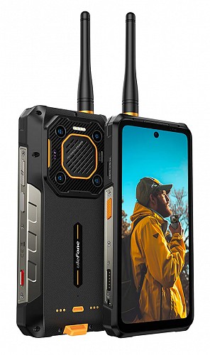 ULEFONE smartphone Armor 26 Ultra Walkie-Talkie, 6.78, 12/512GB, 5G, 15600mAh, IP68/IP69K, μαύρο ARMOR26ULTRAWT-BK