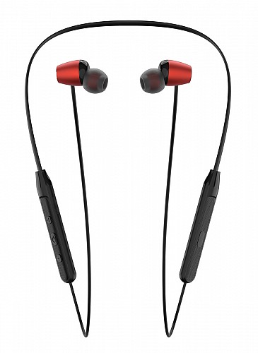 YISON earphones E19 με μαγνήτη, Bluetooth, 10mm, 130mAh, κόκκινα E19-RD