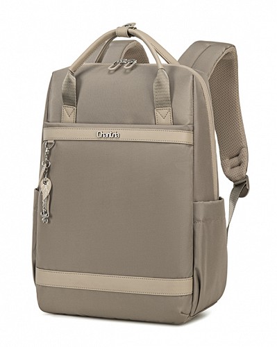 CHANTRIA γυναικεία τσάντα πλάτης CB00639 με θήκη laptop 14, 12.5L, χακί CB00639-KH