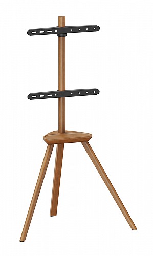 BRATECK βάση τηλεόρασης δαπέδου FS35-44F-02, 45-65, έως 40kg, με ράφι FS35-44F-02