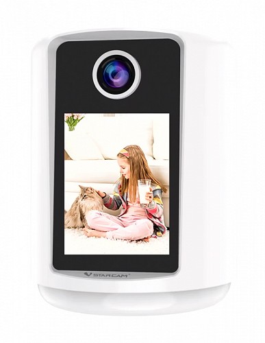 VSTARCAM smart κάμερα CV331S με οθόνη, 3MP, WiFi, 2000mAh, SD CV331S