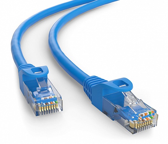 POWERTECH καλώδιο δικτύου CAB-N391, Cat 6 U/UTP, CCA, 250Hz, 1m, μπλε CAB-N391