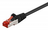 GOOBAY καλώδιο δικτύου 92459, CAT 6 S/FTP, copper, 250MHz, 0.15m, μαύρο 92459