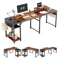 Γραφείο - Eureka Ergonomic® ZX-L150B-RWB 150x120x76.2εκ.