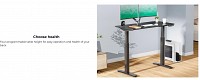Γραφείο - Eureka Ergonomic® ERK-EHD-4801-B-V1 120x60x75-122εκ.