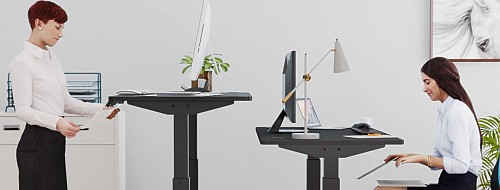 Γραφείο - Eureka Ergonomic® ERK-EHD-4801-B-V1 120x60x75-122εκ.