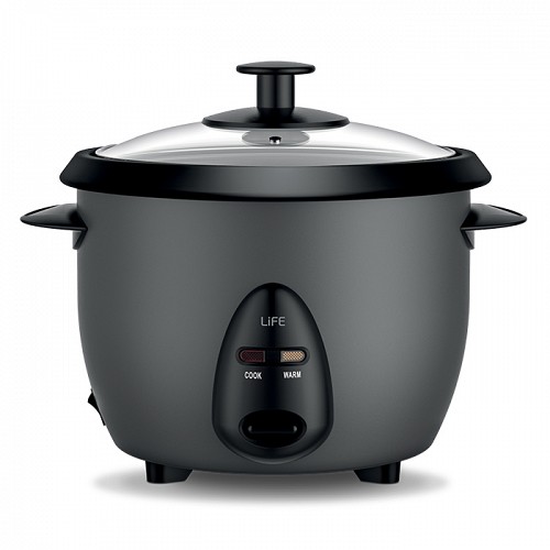 Βραστήρας ρυζιού 1L, 400W LIFE BASMATI