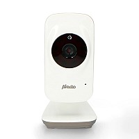 Full Eco Ασύρματη ενδοεπικοινωνία (baby monitor), τεχνολογίας FHSS 2.4GHz με δυνατότητα αμφίδρομης επικοινωνίας, κάμερα και έγχρωμη οθόνη 2.4 σε λευκό χρώμα ALECTO DVM-71