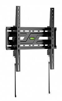 POWERTECH επιτοίχια βάση τηλεόρασης PT-1372, 32-75, έως 75kg, ρυθμιζόμενη κλίση PT-1372