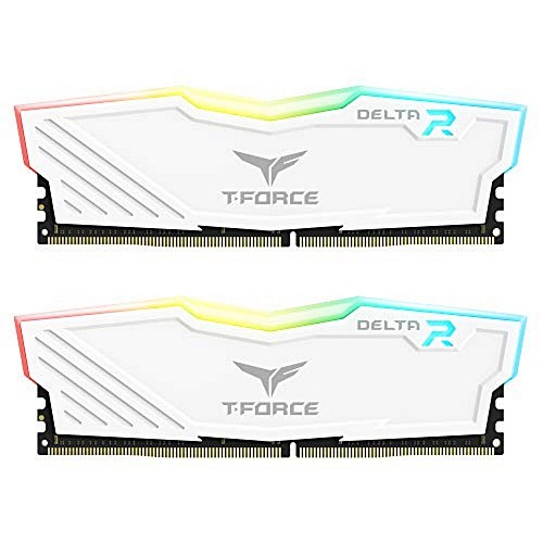 TeamGroup Μνήμη RAM DDR4 32GB KIT 2x16GB PC 3600 Team T-Force Delta RGB  (TF4D432G3600HC18JDC01)