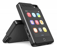 RUIZU MP3 player C1 με οθόνη αφής 2.4, 64GB, Bluetooth, ελληνικό μενού, μαύρο C1-64GB