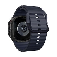 Θήκη Soft TPU Spigen Rugged Armor Samsung Galaxy Watch Ultra 47mm Μαύρο