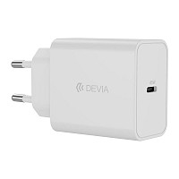 Φορτιστής Ταξιδίου Ταχείας Φόρτισης Devia GS-W45A0948 45W με Έξοδο USB C PD Rocket Λευκό