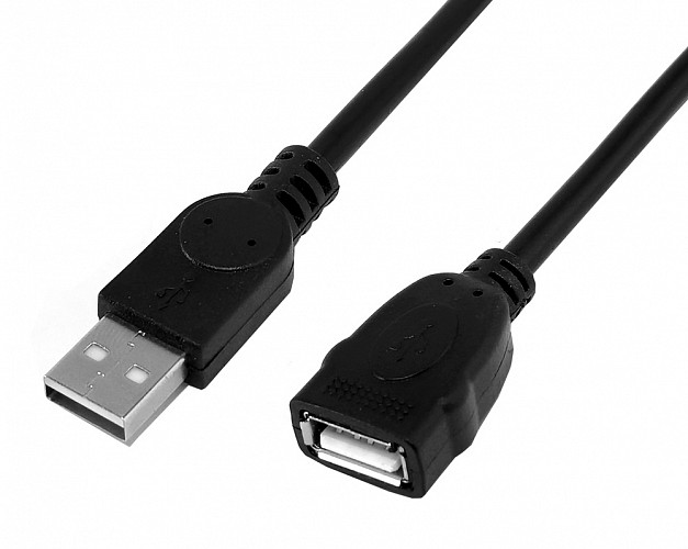 POWERTECH καλώδιο προέκτασης USB CAB-U160, 480Mbps, 1.5m, μαύρο, 10τμχ CAB-U160