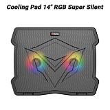 Cooling Pad 14" RGB Super Silent 1124.037