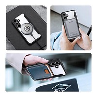 Θήκη Flip Dux Ducis Skin X Pro Wallet με MagSafe Samsung S931B Galaxy S25 5G Μαύρο