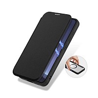 Θήκη Flip Dux Ducis Skin X Pro Wallet με MagSafe Samsung S931B Galaxy S25 5G Μαύρο