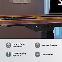 Γραφείο - Eureka Ergonomic® ERK-L60L-RB-V1-US 155x110x76-135εκ.