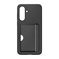 Θήκη Σιλικόνης με Card Slot Samsung EF-OA566TBEGWW A566B Galaxy A56 5G Μαύρο