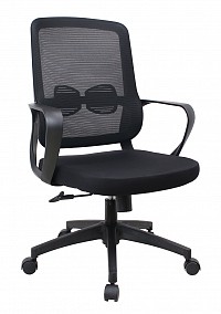 POWERTECH καρέκλα γραφείου PT-1391 με μπράτσα και ανάκλιση, ρυθμιζόμενο ύψος, μαύρη PT-1391
