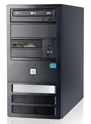 TAROX PC MT, Refurbished Grade A Repainted, E5700, 2GB, 320GB HDD, DVD, FreeDOS PCM-2455-SQR