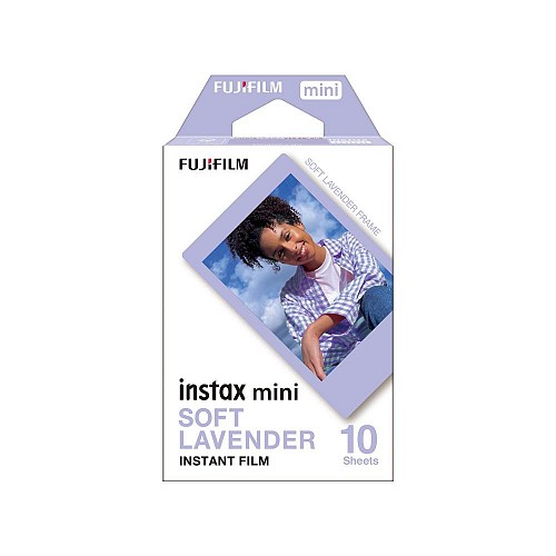 Fujifilm Color Instax Mini Instant Φιλμ (10 Exposures) Soft Lavender (16812376) (FJM16812376)