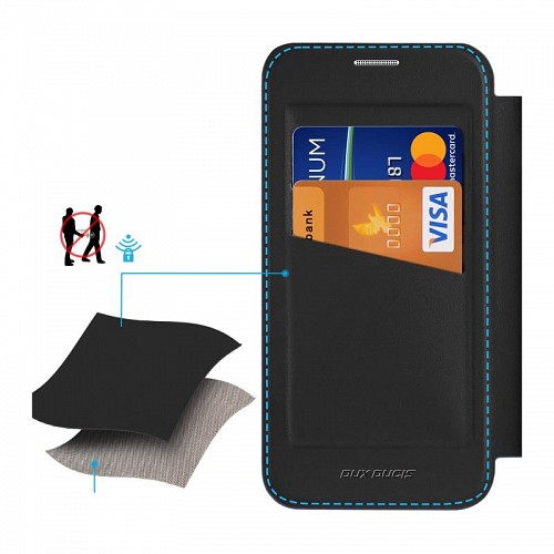 Θήκη Flip Dux Ducis Skin X Pro Wallet με MagSafe Samsung S931B Galaxy S25 5G Μαύρο