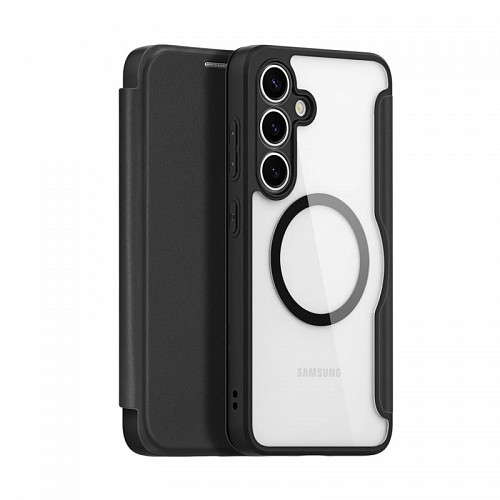 Θήκη Flip Dux Ducis Skin X Pro Wallet με MagSafe Samsung S931B Galaxy S25 5G Μαύρο