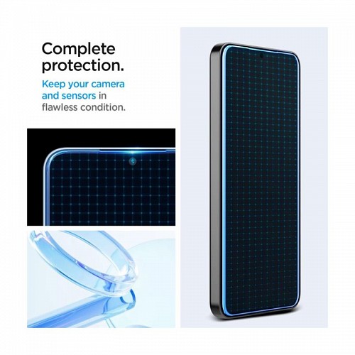 Tempered Glass Full Face Spigen Glas.tR EZ-FIT Samsung S926B Galaxy S24 Plus 5G/ S936B Galaxy S25 Plus 5G (2 τεμ.)