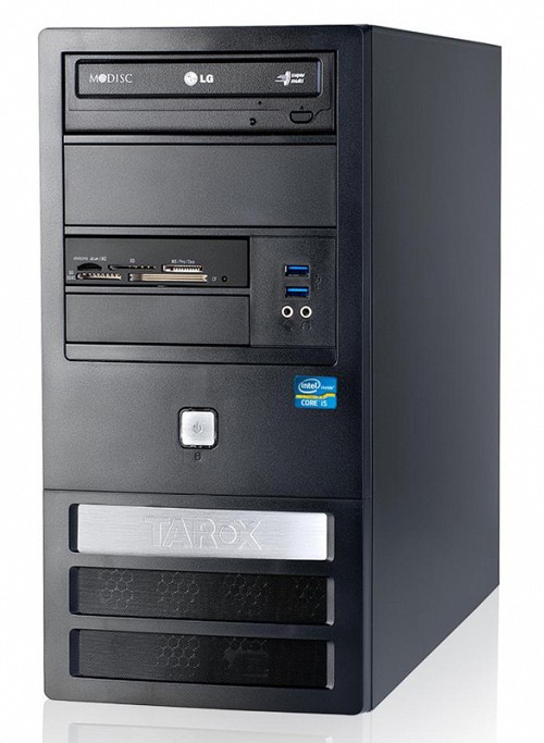 TAROX PC MT, Refurbished Grade A Repainted, E5700, 2GB, 320GB HDD, DVD, FreeDOS PCM-2455-SQR