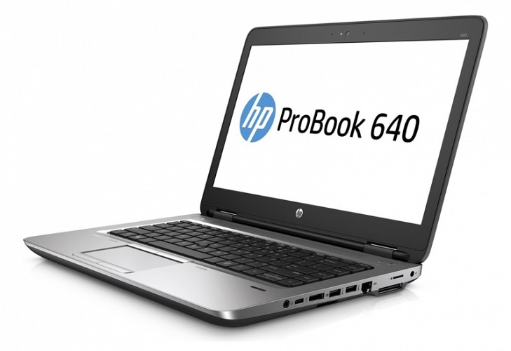 HP Laptop ProBook 640 G2, Refurbished Grade A, i5-6300U, 8/256GB M.2, Cam, 14, HD Graphics 520, FreeDOS L-4072-GA