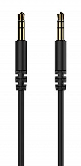 CELEBRAT καλώδιο ήχου 3.5mm AU-01, AUX, 1m, μαύρο AU-01-BK