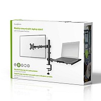 Επιτραπέζια βάση στήριξης για laptop και οθόνη έως 32 NEDIS MMSISNB110BK