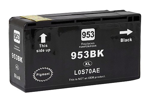Συμβατό Inkjet για HP, 953XL, 50ml, μαύρο INKT-953BKXL