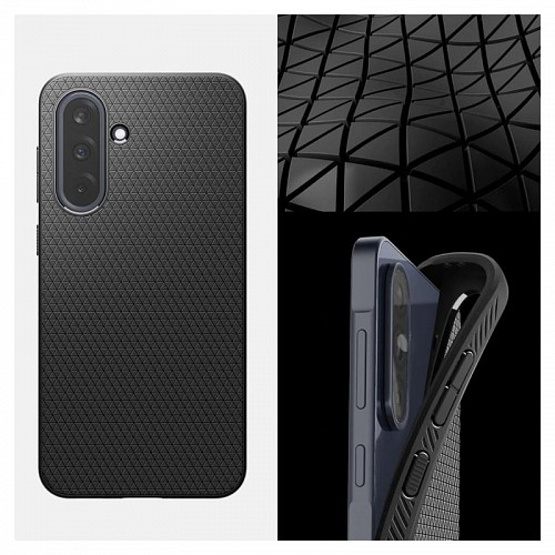 Θήκη Soft TPU Spigen Liquid Air Samsung A366B Galaxy A36 5G Μαύρο