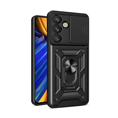 Bodycell Armor Slide Cover Case Samsung S25 5G Black