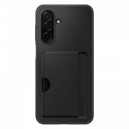 Θήκη Σιλικόνης με Card Slot Samsung EF-OA266TBEGWW A266 Galaxy A26 5G Μαύρο