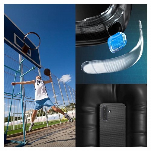 Θήκη Soft TPU Spigen Liquid Air Samsung A366B Galaxy A36 5G Μαύρο
