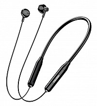 KAKUSIGA earphones KSC-1472 με μαγνήτη, Bluetooth, 10mm, 130mAh, μαύρα KSC-1472