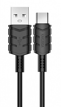 KAKUSIGA καλώδιο USB-C σε USB KSC-710, 15W, 480Mbps, 1.2m, μαύρο KSC-710-C-BK