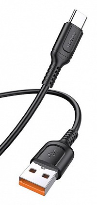 KAKUSIGA καλώδιο USB-C σε USB KSC-805, 15W, 480Mbps, 1m, μαύρο KSC-805-C-BK