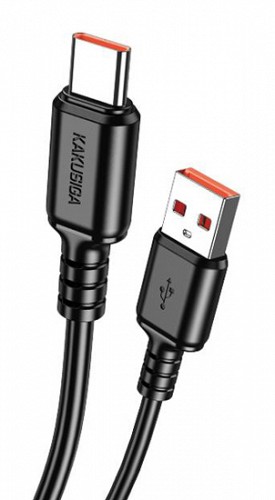 KAKUSIGA καλώδιο USB-C σε USB KSC-982, 15W, 480Mbps, 1m, μαύρο KSC-982-C-BK