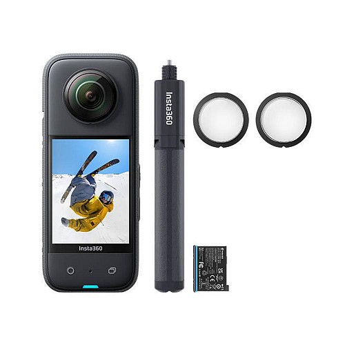 Insta360 X3 360° Action Camera 5K All-Purpose Kit (INSTA360X3ALLPURPOSEKIT)