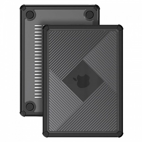Θήκη TPU Flip Shock Proof Dux Ducis LCGH Apple MacBook Pro 14.0 (2021/2023/2024) Μαύρο