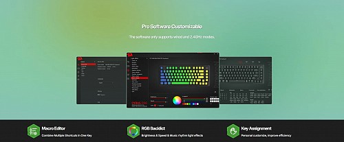 Gaming πληκτρολόγιο - Redragon K681ACG-RGB-PRO