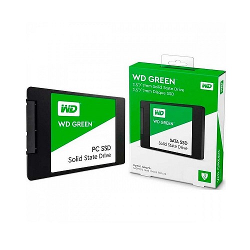 Western Digital Δίσκος SSD 2.5 SATA III Green 2TB (WDS100T2G0A)