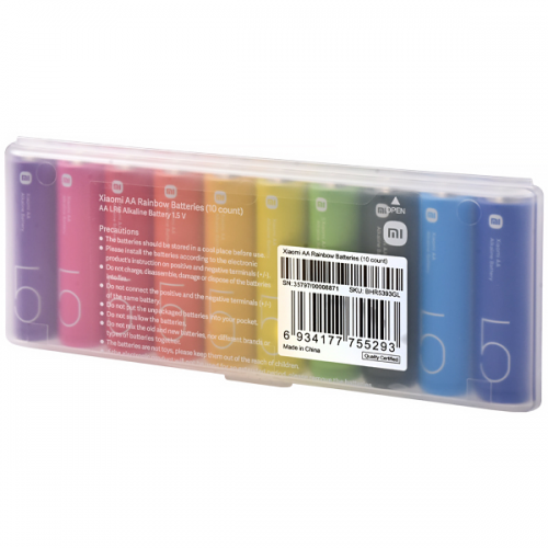 Xiaomi AA Rainbow Μπαταρίες 10 Τεμάχια (BHR5393GL)