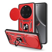 Bodycell Armor Slide Cover Case Xiaomi 15 Ultra Red
