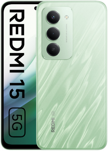 XIAOMI REDMI 15 5G 256GB ROM/8GB RAM RIPPLE GREEN EU